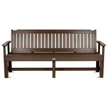 Sequoia Professional CM-BENSQ62-ACE Commercial Grade Exeter 6 Foot Garden Bench, Weathered Acorn