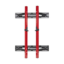 Signature Fitness Wall Mounted Fold-in Power Cage Squat Rack Red