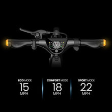 BUGATTI 10" Electric Scooter LED Lights Rear Brakes Black