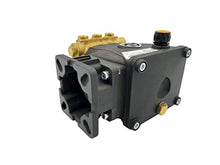 Annovi Reverberi RCV2G22D-F7 ¾” Hollow Shaft Replacement Commercial Pump. 2200 PSI, 2 GPM, 186 Bar, 3400 RPM, Brass Head, D Version Style Pressure Washer Pump, Aluminum Connection Rods.