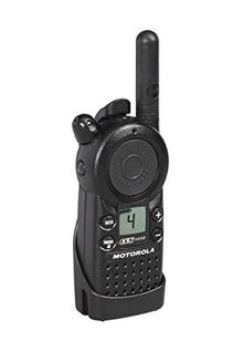 Motorola 6 Pack CLS1410 Walkie Talkie Radios with Headsets Black