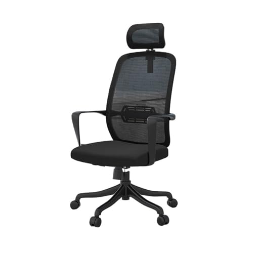 eexbz Comfortable Desk Chair Computer Chair Staff Chair Conference Learning Chair Household Mesh, Ergonomic Lifting Swivel Chair Home Office Desk Chairs