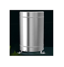 SKESTORE Rainfall Alarm Sensor View of Precipitation Double Tipping Bucket Transmitter Meteorological Rainfall Sensor Rain Gauge(0.5MM 4-20MA)