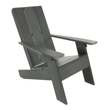 Highwood Italica Modern Adirondack 4pc Patio Set, Coastal Teak