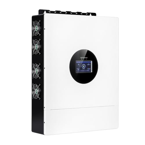 AuraSolar 12000W Hybrid Solar Inverter 48V Split Phase Inverter 120/240V