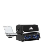 Broil King 875644 Baron 490 Shadow 4-Burner Built-In Propane Gas Grill Head with Side Burner and Rear Rotisserie Burner