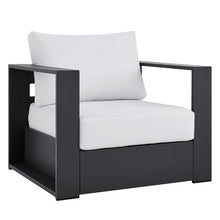 Modway Tahoe Aluminum 2-Piece Patio Set Gray White