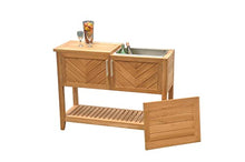 Ventura Teak Console Table Grade A Teak Wood Outdoor Patio #23VeCn