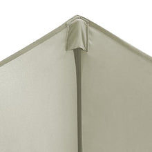 ERoomQ Outdoor 2.7M/300cm Replacement Parasol Canopy with UV Protection Waterproof Garden Umbrella Cover for Patio Yard Beach Fits 6 or 8 Arm Parasols