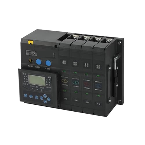 TJIORUO PC Level Dual Power Switch 4P millisecond Rail Type Q3-250(JBREDQ3-250tyPe3P)