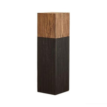 bonsai pot stand Floor Standing Corner Wooden Decorative Base(Medium)