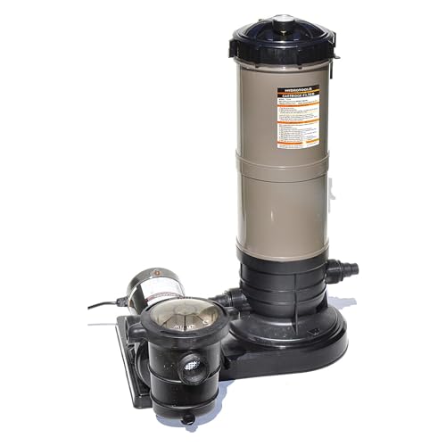 SWIMLINE Above Ground Pool Cartridge Filter & Pump System, 40 SF, 1 HP