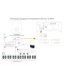 VEVOR 6400W 48V Hybrid Solar Inverter, 120V/240V Split Phase, Built-in 120A MPPT Solar Charge Controller, Low Frequency Pure Sine Wave Power Inverter, for Lead Acid Lithium Battery Off-Grid, NO WiFi
