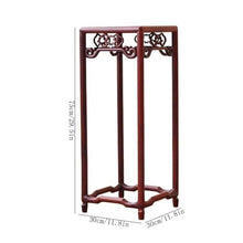 M3b6G8p1 bonsai pot stand Chinese Simple Redwood Flower Stand