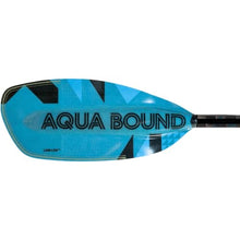 AQUA BOUND Aerial Major Fiberglass Bent Shaft Kayak Paddle Blue 200cm