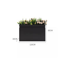 LICONG-2020 Outdoor flower box Outdoor Flower Box Placed Outside Sales Department Square Partition Rectangular Flower Pot Flower Rack Flower Bed Flower Trough Flower Box