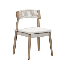 Tov Furniture Gata Cream Outdoor Dining Chair Set of 2 Cream