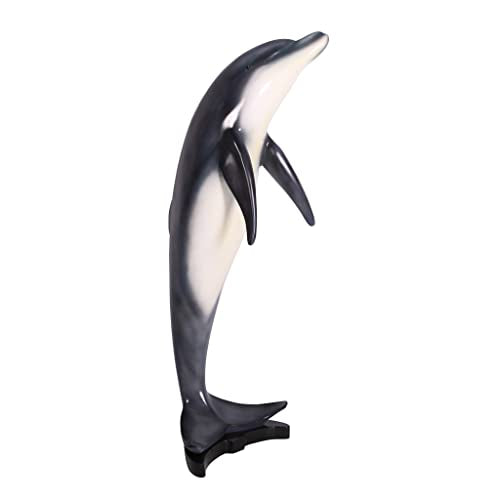 Design Toscano Large Leaping Sea Dolphin Statue Full Color