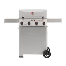 Monument Grills 4 Burner Propane Gas Grill with Advanced Broil Zone, Stainless Steel Outdoor Mesa 2 Barbecue Grill, Foldable Side Shelves, 500°F in 5 Mins, Fast Assembly, Mesa II 410FBZ