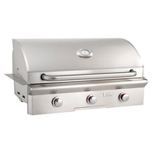 AOG American Outdoor Grill T-Series 36-Inch 3-Burner Built-In Natural Gas Grill - 36NBT-00SP with Rapid Fire Ignition, Propane Conversion Kit & 648 Sq. In. Cooking Area