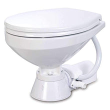 Jabsco Electric Marine Toilet Regular Bowl 12 Volt Soft Close Blue