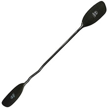 Werner Paddles Double Diamond Carbon Bent Shaft Whitewater Kayak Paddle-194cm Black