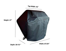 Windproof Covers 42 inch Heavy Duty Premium Quality BBQ Grill Cover to fit Lynx Cart Grill