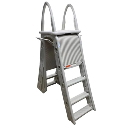 7200 A-Frame Above Ground Swimming Pool Ladder Compatible for Confer