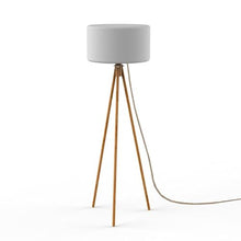 newgarden Tripod Floor Lamp 55 Inch with Wooden Legs, Rechargeable LED Outdoor Lamp with Remote Control – Chloe Modern Patio Lamp