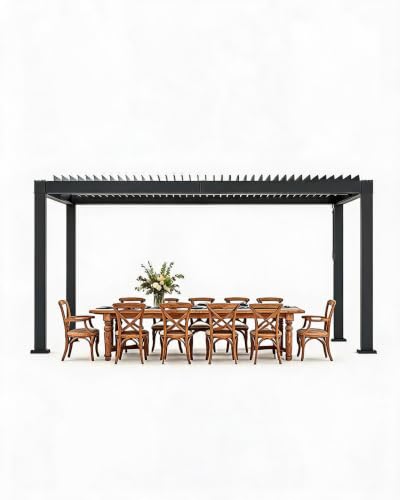 Outdoor Pergola 12'X16' 94AS Drainage System
