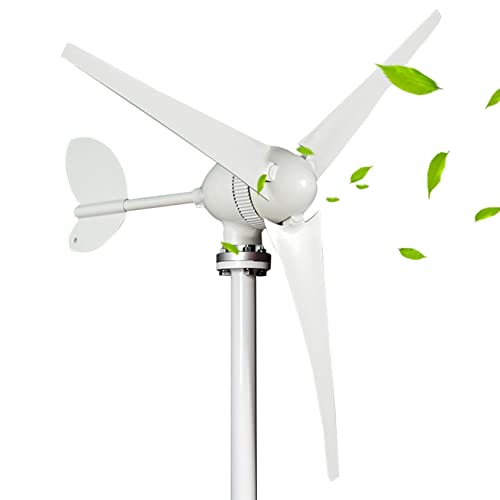 TQQEPOOL Wind Turbine 12V 200W Wind Turbine Generator Kit with Charge Controller Power Generation Windmill for Home (Not Included Mast)