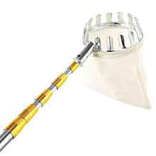 Fruit Picker Pole With Basket Telescoping, 13FT 16 20 23 29 33 Feet Metal Apple Pear Gatherer Harvest Tool For Lemons Coconut Fruit Tree Pomelo Cherry Picking, Adjustable, With Bag ( Color : A , Size