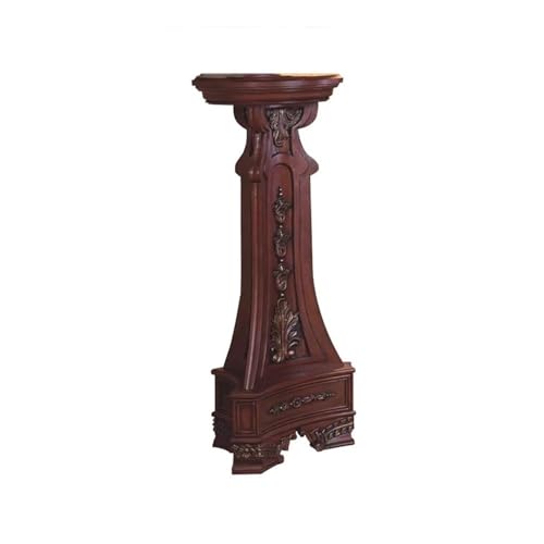 WOAITIANTIAN Vase Stand Living Room Floor Vintage Distressed Style Plant Stand, American Country Style Display Base
