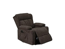 Acme Lusio Power Motion Recliner w/Lift & Cup Holder in Brown Linen
