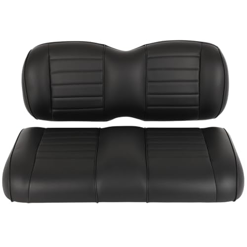 SCITOO Golf Cart Seat Cushion for EZGO RXV Front Seat - Black