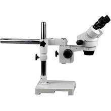 AmScope Professional Binocular Stereo Zoom Microscope with Dual-Gooseneck Fiber-Optic Light