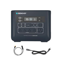 Renogy Portable Power Station, 2048Wh 2400W Solar Generator RV Home Backup