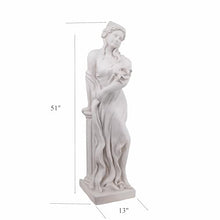 GENUINQ 51" H Large Garden Nymph Statue Sculpture Outdoor Decor