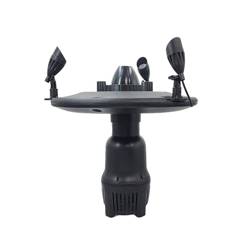 Half Off Ponds 1/2 HP 5000 GPH Floating Aerating Fountain Color 100 Ft Cord