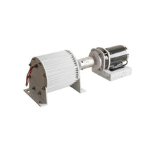 8KW 10KW 20KW Low RPM 220V 380V Permanent Magnet Generator with 24V 48V DC Motor(110VAC,60000W)