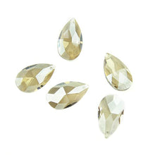 38mm/50mm/63mm/76mm/89mm Cognac Tear Drop Glass Crystal Prism DIY Pendant Chandelier Jewelry Suncatcher Spacer Faceted,50mm 100pcs