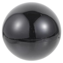 DULAI Mirror Finish Garden Ball,Gazing Balls, Garden Reflective Ball Outdoor Stainless Steel (Color : Black, Size : 480mm)