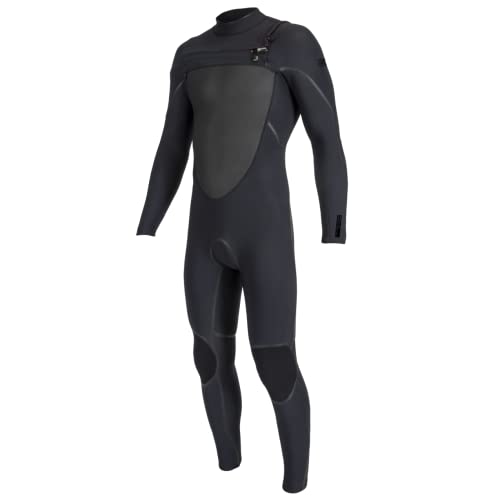 O'Neill Wetsuits 4/3mm Psycho Tech Chest Zip Full Wetsuit Black/Black XL