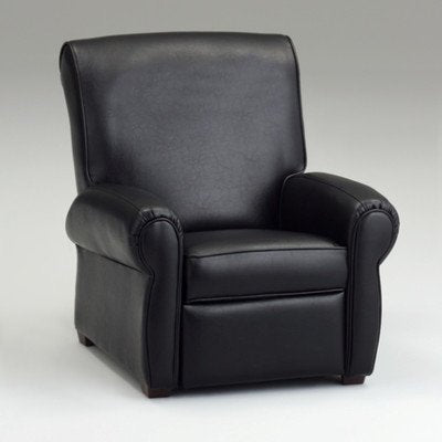 Dozydotes Big Kids Club Chair Black Leather-Like