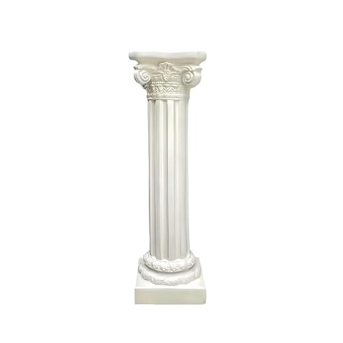 zhenghaoyu89 Garden Pedestal European Roman Pillar Column Wedding Decoration Ornaments Vintage Pedestal Stand Greek Figurines