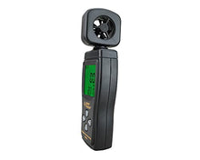 Digital Anemometer Wind Speed Meter Air Velocity Flow Gauge Thermometer Wind Speed Measurement Instrument Airflow Sensor Meter