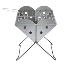 Outdoor Camping Folding Oven Outdoor Barbecue Oven Stainless Steel X-shaped Barbecue Oven