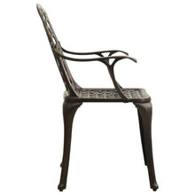 RJPLMFV 5 Piece Cast Aluminum Bistro Set Bronze