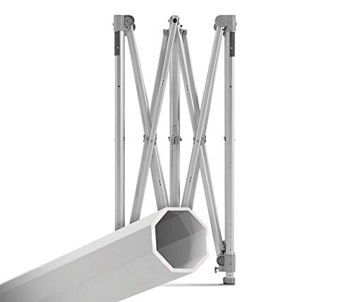 E-Z UP Endeavor Instant Shelter Canopy 10' x 10' Professional Grade Gray