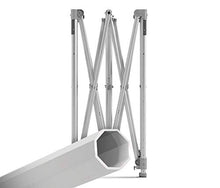 E-Z UP Endeavor Instant Shelter Canopy, 10' x 10', Octagonal-Legged Aluminum Frame, Professional Grade Limeade Top, 100 Sq' of Shade